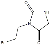 3-(2-BROMOETHYL)IMIDAZOLIDINE-2,4-DIONE Struktur