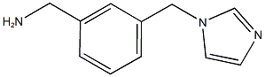 1-[3-(1H-IMIDAZOL-1-YLMETHYL)PHENYL]METHANAMINE Struktur