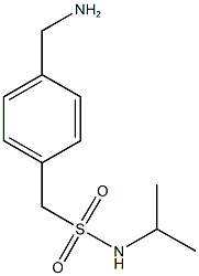 [4-(aminomethyl)phenyl]-N-(propan-2-yl)methanesulfonamide Struktur