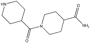 1-(piperidin-4-ylcarbonyl)piperidine-4-carboxamide Struktur