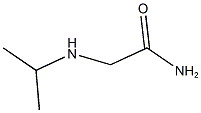 2-(propan-2-ylamino)acetamide Struktur