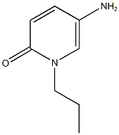 5-amino-1-propyl-1,2-dihydropyridin-2-one Struktur