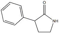 3-phenylpyrrolidin-2-one Struktur