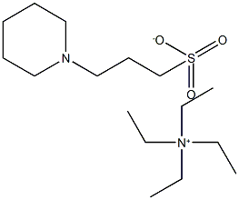 Tetraethylammonium 3-(piperidin-1-yl)propane-1-sulfonate Struktur