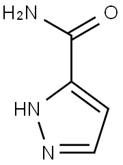 1-H-PYRAZOLE-5-CARBOXAMIDE Struktur