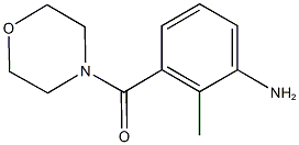 2-methyl-3-(morpholin-4-ylcarbonyl)aniline Struktur