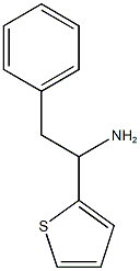 2-phenyl-1-(thiophen-2-yl)ethan-1-amine Struktur