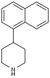 4-(naphthalen-1-yl)piperidine Struktur