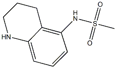 N-(1,2,3,4-tetrahydroquinolin-5-yl)methanesulfonamide Struktur