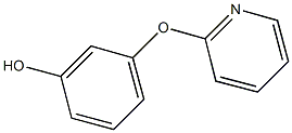 3-(PYRIDIN-2-YLOXY)PHENOL Struktur