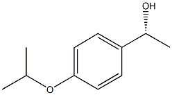 (1R)-1-(4-ISOPROPOXYPHENYL)ETHANOL Struktur