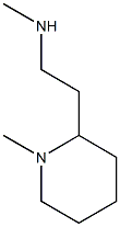 Methyl-[2-(1-methyl-piperidin-2-yl)-ethyl]-amine Struktur