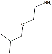 2-(2-methylpropoxy)ethan-1-amine Struktur