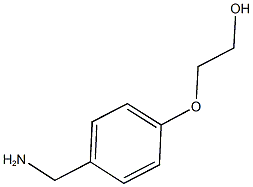 2-[4-(aminomethyl)phenoxy]ethan-1-ol Struktur