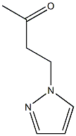 4-(1H-pyrazol-1-yl)butan-2-one Struktur