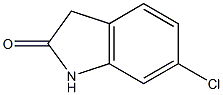 6-chloro-2,3-dihydro-1H-indol-2-one Struktur