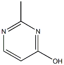 2-methylpyrimidin-4-ol Struktur