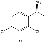 (1S)-1-(2,3,4-TRICHLOROPHENYL)ETHANAMINE Struktur