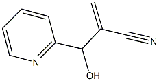 2-[hydroxy(pyridin-2-yl)methyl]acrylonitrile Struktur