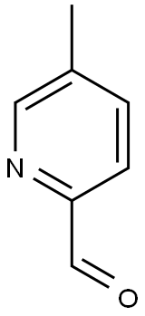 5-methylpyridine-2-carbaldehyde Struktur