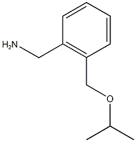 {2-[(propan-2-yloxy)methyl]phenyl}methanamine Struktur