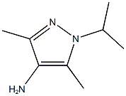 3,5-dimethyl-1-(propan-2-yl)-1H-pyrazol-4-amine Struktur