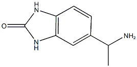 5-(1-aminoethyl)-2,3-dihydro-1H-1,3-benzodiazol-2-one Struktur