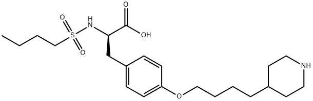 R-Tirofiban Struktur