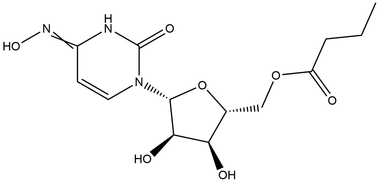 N4-OH-5’-O-Butyryl-rC Struktur