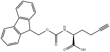 FMoc-Hpg-OH Structure