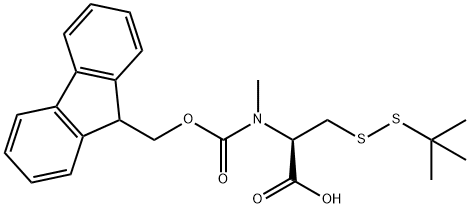 1-({[(9H-fluoren-9-yl)methoxy]carbonyl}amino)-4-methylcyclohexane-1-carboxylic acid Struktur