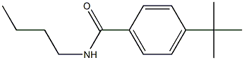 N-butyl-4-tert-butylbenzamide Struktur