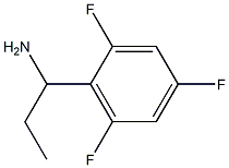 1-(2,4,6-trifluorophenyl)propan-1-amine Struktur