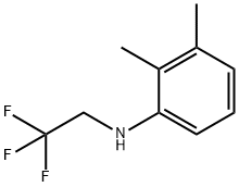 2,3-dimethyl-N-(2,2,2-trifluoroethyl)aniline Struktur