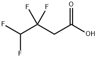 3,3,4,4-tetrafluorobutanoic acid Struktur