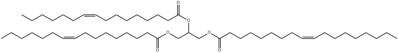 1,2-Dipalmitoleoyl-3-Oleoyl-rac-glycerol Struktur