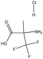 2-amino-3,3,3-trifluoro-2-methylpropanoic acid hydrochloride, 115476-23-8, 結(jié)構(gòu)式