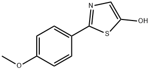 2-(4-Methoxyphenyl)-5-hydroxythiazole Structure