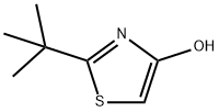 2-(tert-Butyl)-4-hydroxythiazole Struktur