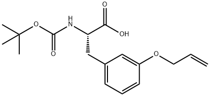 4-Allyloxy-N-Boc-L-phenylalanine, 95% Struktur