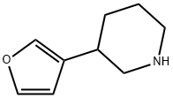 3-(FURAN-3-YL)PIPERIDINE Struktur