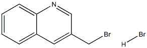 3-(bromomethyl)quinoline hydrobromide Struktur