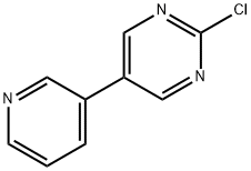 2-Chloro-5-(3-pyridyl)pyrimidine Struktur