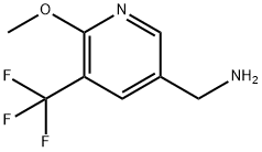 (6-METHOXY-5-(TRIFLUOROMETHYL)PYRIDIN-3-YL)METHANAMINE OXALATE Struktur