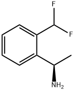 (1R)-1-[2-(DIFLUOROMETHYL)PHENYL]ETHYLAMINE Struktur