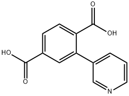 2-(pyridin-3-yl)terephthalic acid Struktur