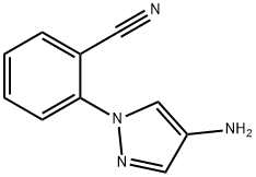 4-Amino-1-(2-cyanophenyl)pyrazole Struktur