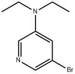 3-Bromo-5-(diethylamino)pyridine Struktur