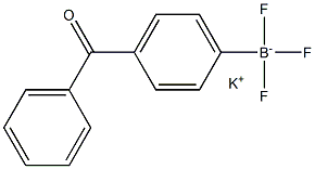 potassium (4-benzoylphenyl)trifluoroboranuide Struktur