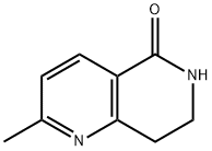 2-methyl-5,6,7,8-tetrahydro-1,6-naphthyridin-5-one Struktur